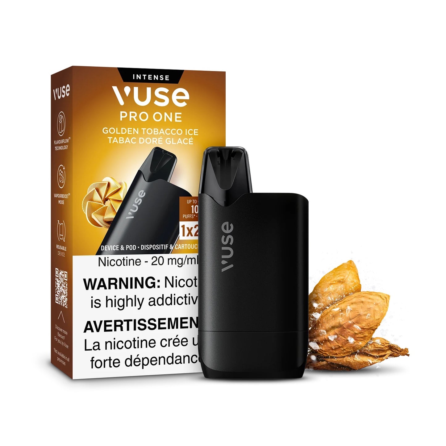Vuse pro one 1000 golden tobacco ice