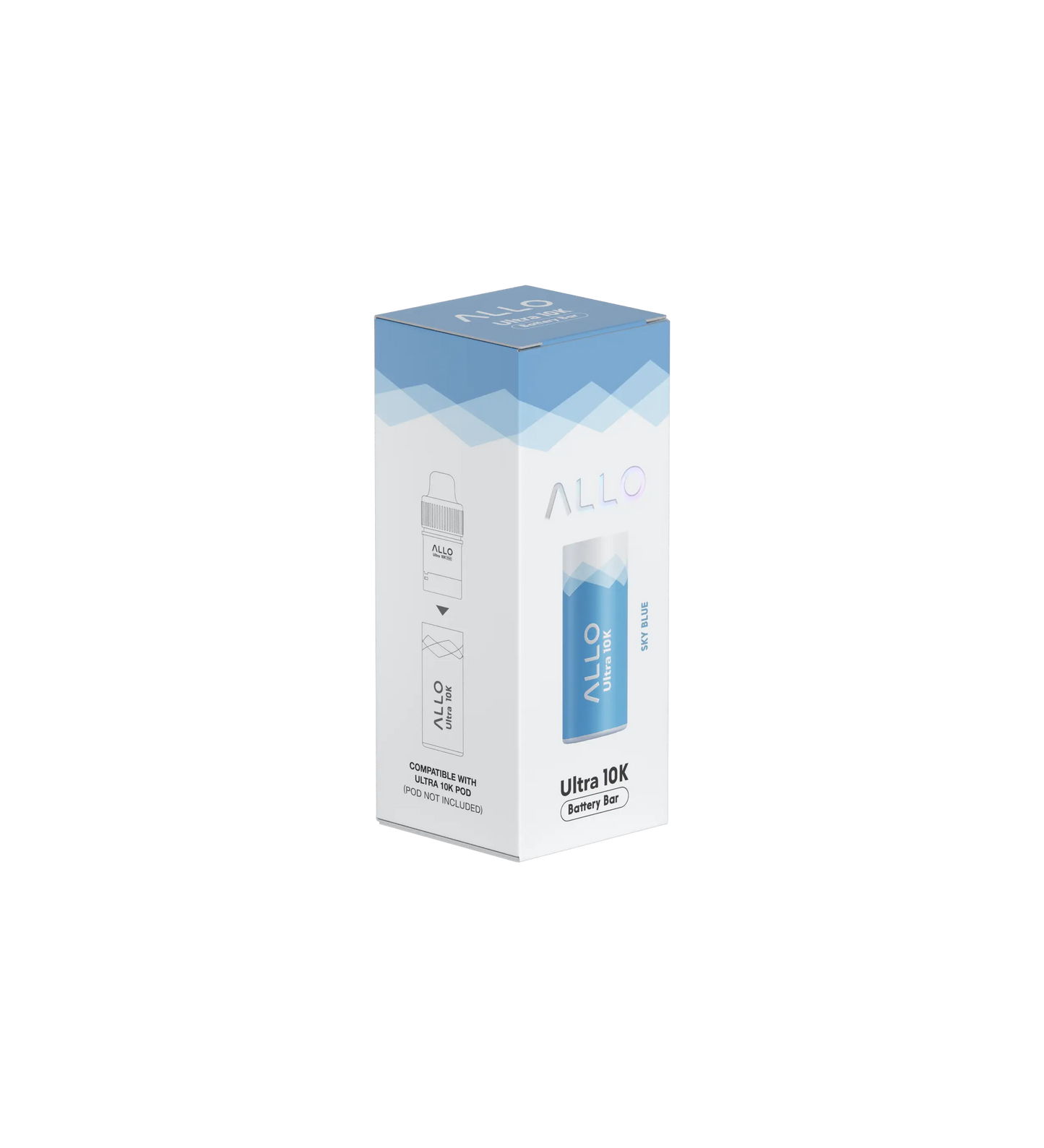 Allo 10k battery bar (sky blue)
