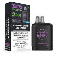 Level X 25k Pods Grapplin Grape Sour Apple*