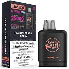 Level X 25k Pods Packin Peach Berry*