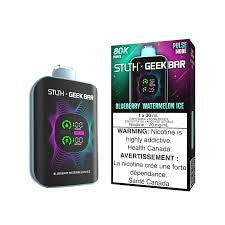Stlth x Geek Bar 80k Blueberry Watermelon Ice( provincial tax)