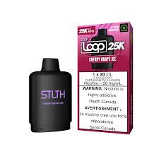 Stlth Loop 25k Cherry Grape Ice (provincial tax)