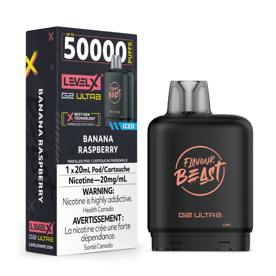 Level X 50k Pods Banana raspberry*