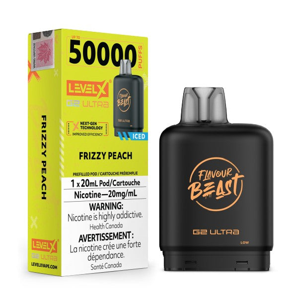 Level X 50k Pods Frizzy peach*