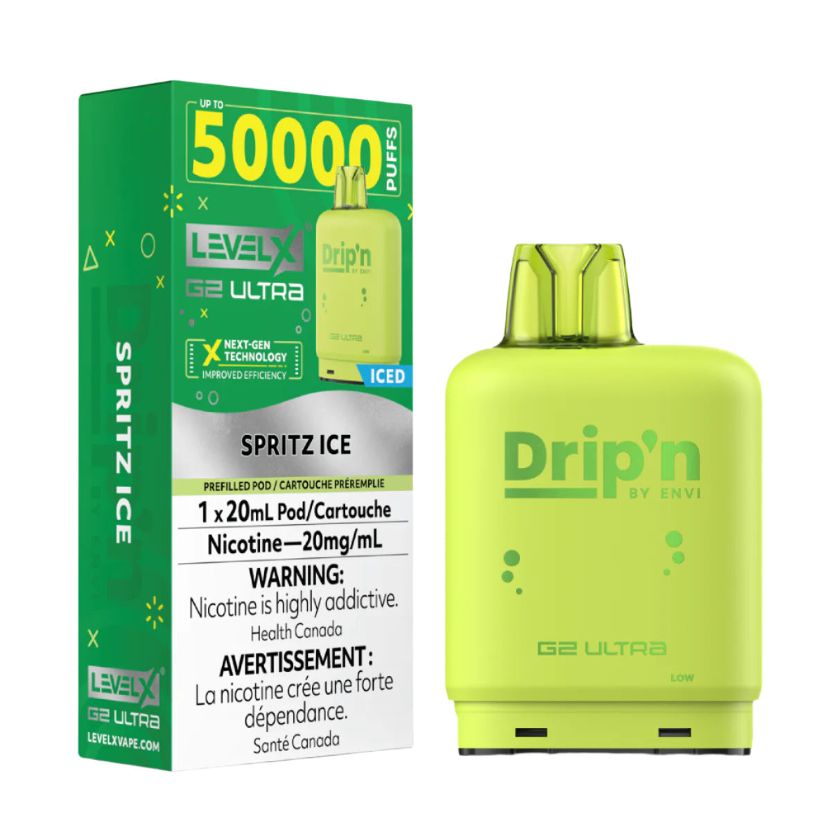 Level X 50k Pods Canada D ice*