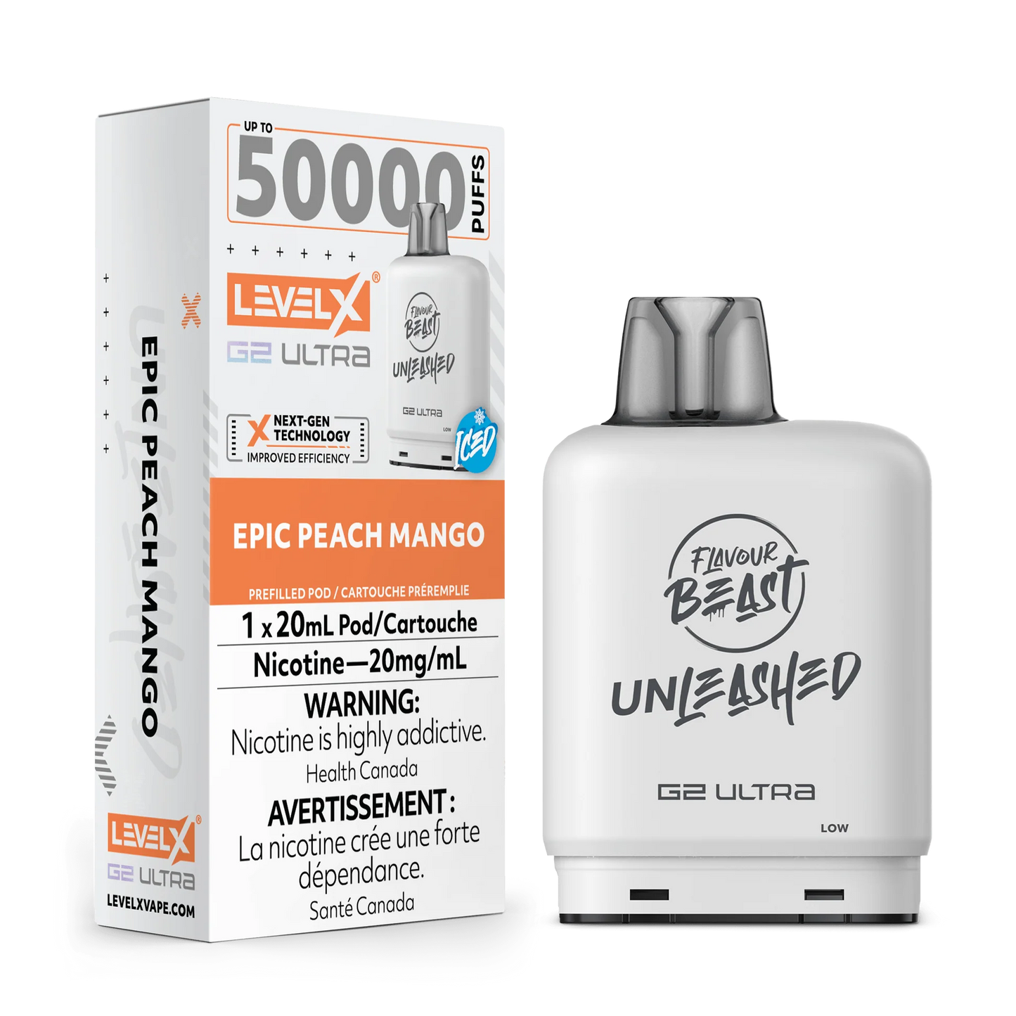 Level X 50k Pods Epic Peach Mango*