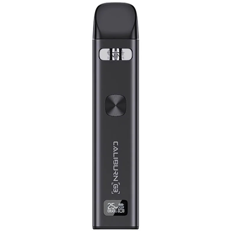 Caliburn G3 Black vaping device kit