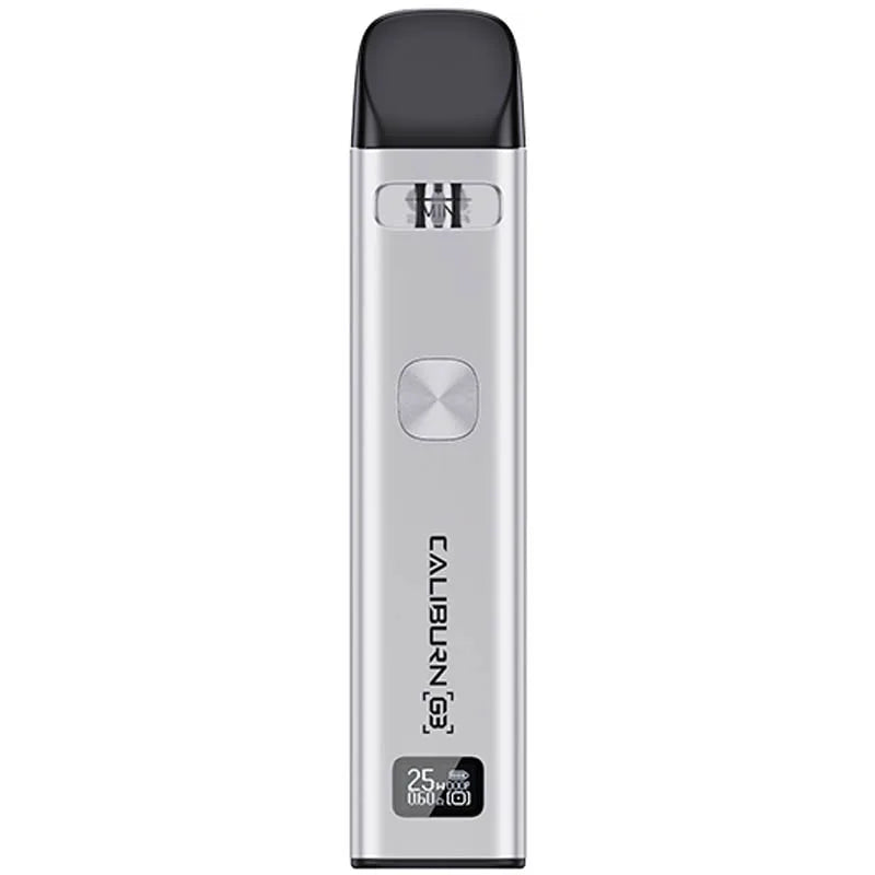Caliburn G3 Silver vaping device kit