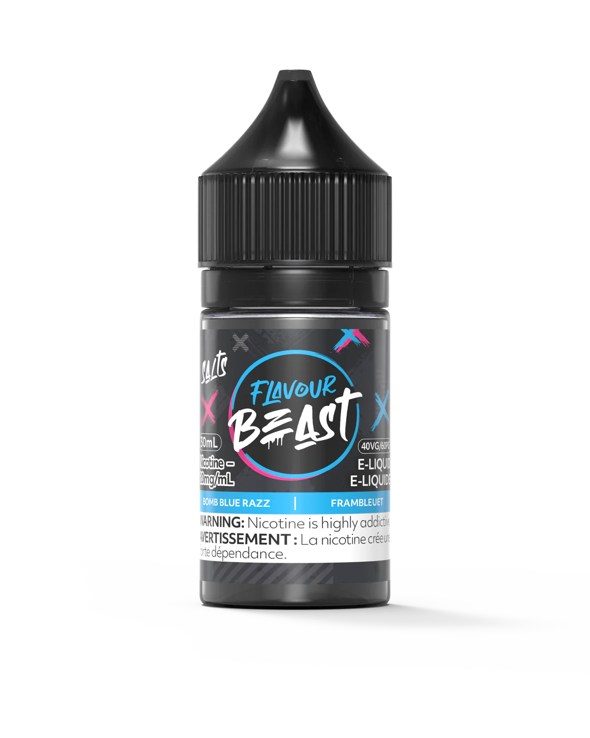 Flavour beast E liquid 10mg 30ml Bomb Blue Razz*