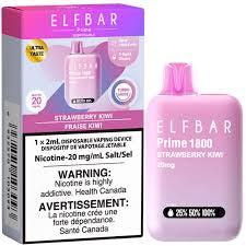 Elfbar Prime 1800 Strawberry Kiwi (provincial tax)