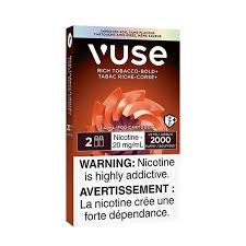 VUSE Pods 20mg Rich Tobacco Bold+ (Provincial Tax)