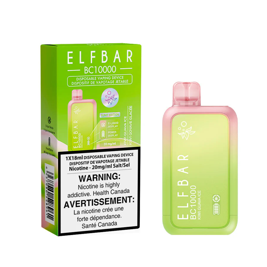 Elfbar 10k Kiwi Guava Ice (Provincial Tax)