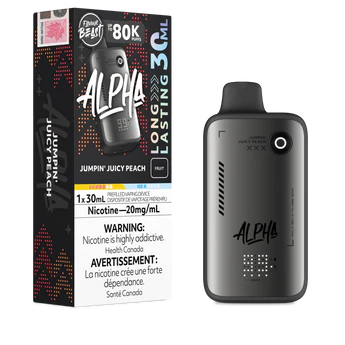 Flavour Beast Alpha 80k Jumpin’ Juicy Peach (provincial tax)