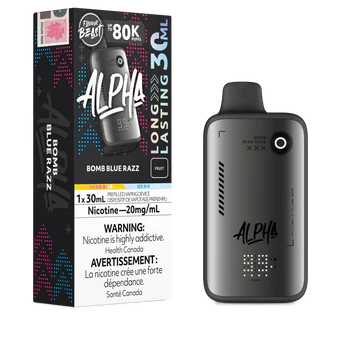 Flavour Beast Alpha 80k Bomb Blue Razz (provincial tax)