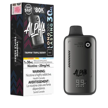 Flavour Beast Alpha 80k Trippin’ Tripple Berry (provincial tax)