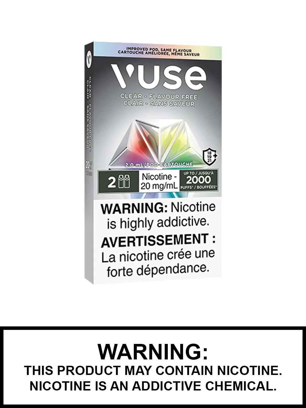 VUSE Pods 10 mg Clear