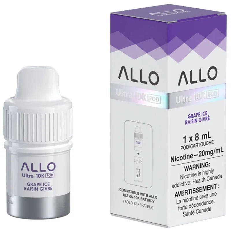 Allo 10k pod Grape ice
