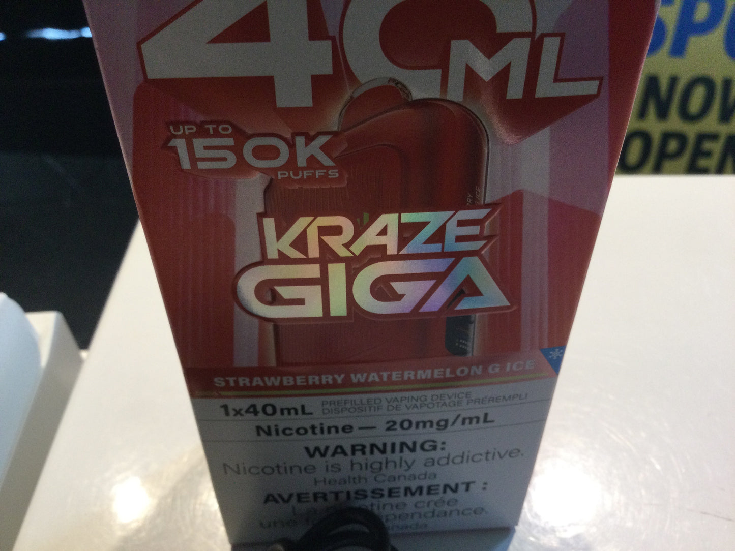 Kraze giga strawberry watermelon g ice 150 k