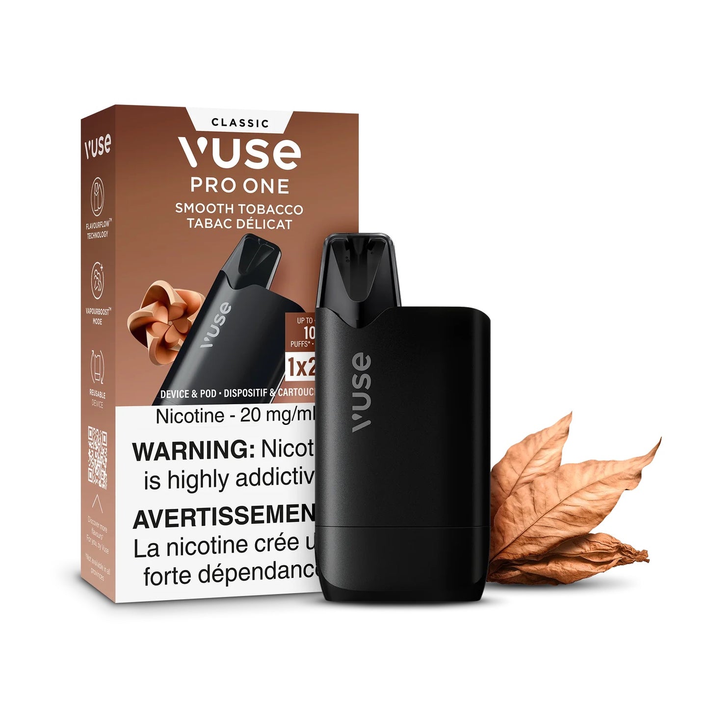 Vuse pro one 1000 smooth tobacco