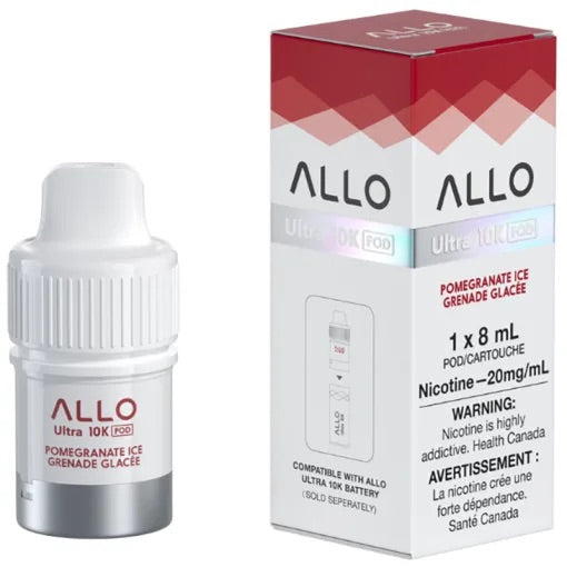Allo 10k pod pomegranate ice