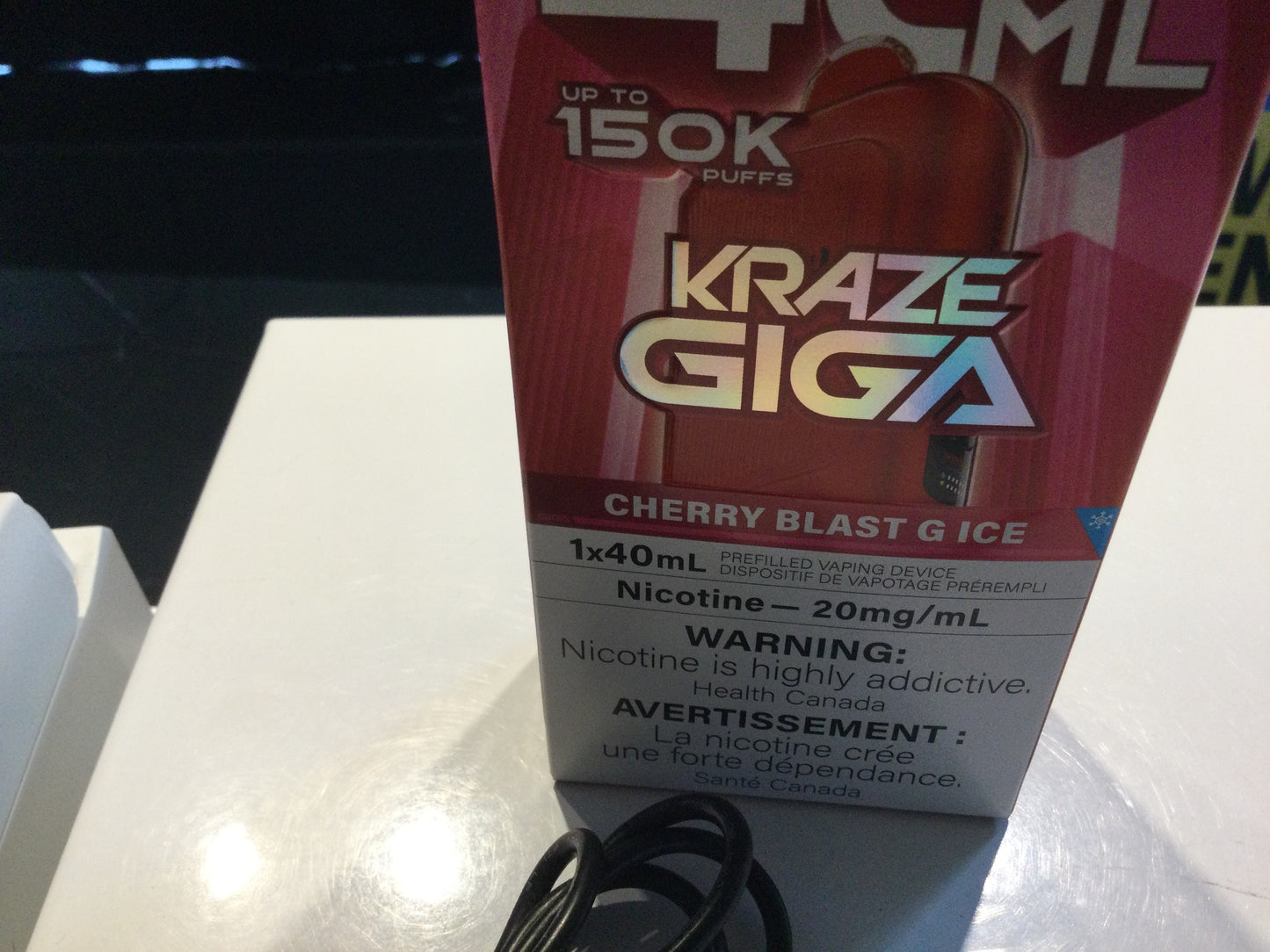 Kraze giga Cherry blast g ice 150k