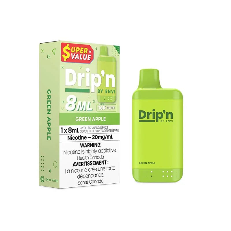 Dripn Envi 8ml 16k green apple *