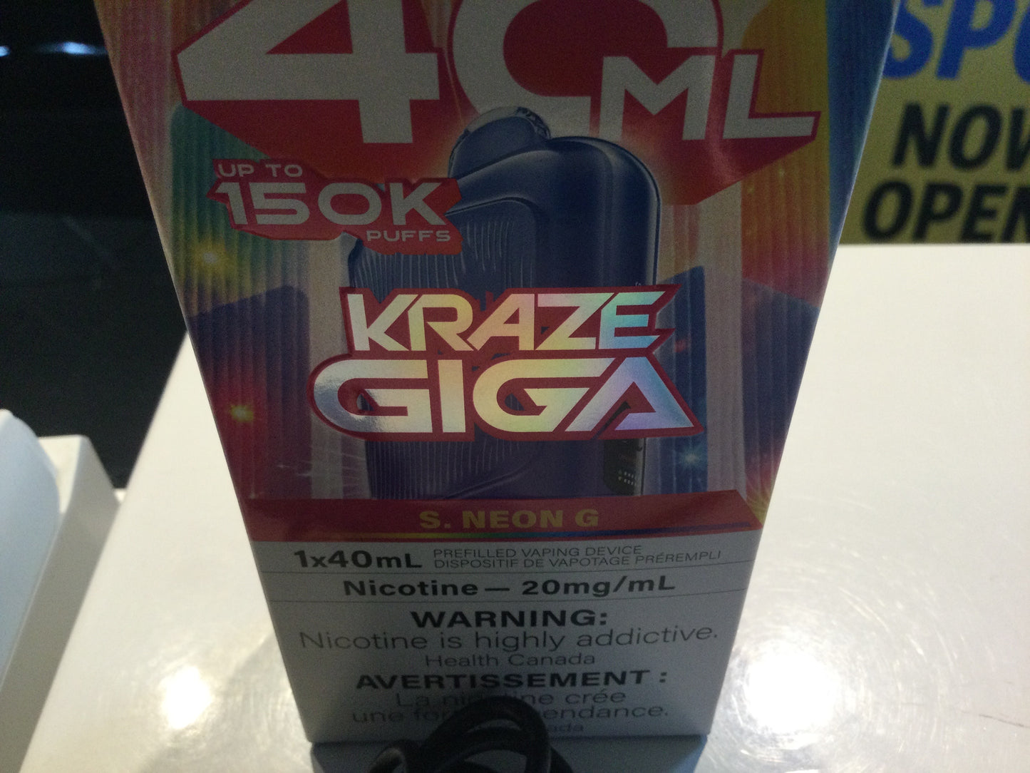 Kraze giga s neon g 150k