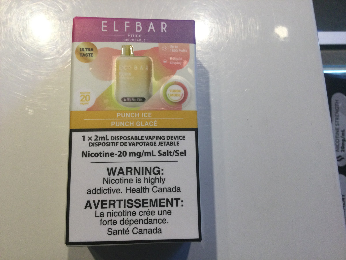 Elfbar prime 1800 punch ice