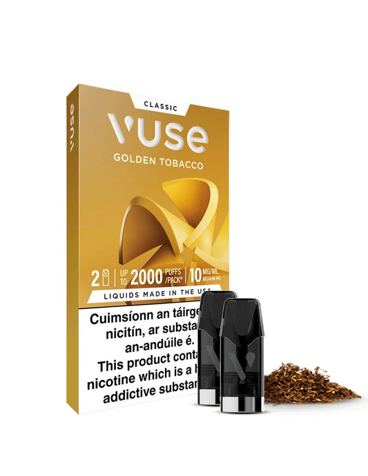 Vuse pods 10mg Golden tobacco (Provincial tax)