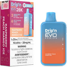 Drip’n Evo 70k Raspberry Peach Mango Ice*