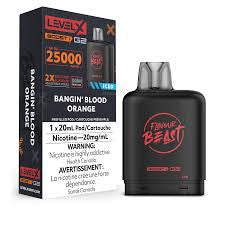 Level X 25k Pods Bangin’ Blood Orange*
