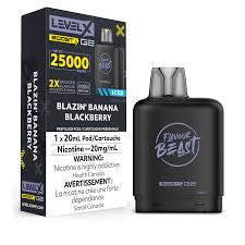 Level X 25k Pods Blazin’ Banana Blackberry*
