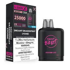 Level X 25k Pods Dreamy Dragonfruit Lychee*