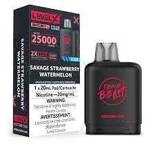 Level X 25k Pods Savage Strawberry Watermelon*