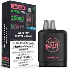 Level X 25k Pods Weekend Watermelon*