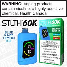 Stlth 60k Blue Razz Lemon Ice (provincial tax)