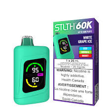 Stlth 60k White Grape Ice (provincial tax)