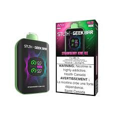 Stlth x Geek bar 80k Strawberry Kiwi Ice (provincial tax)