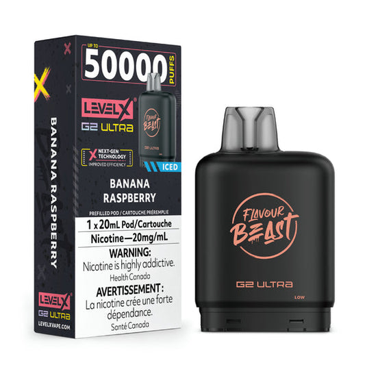 Level X 50k Pods Banana raspberry*