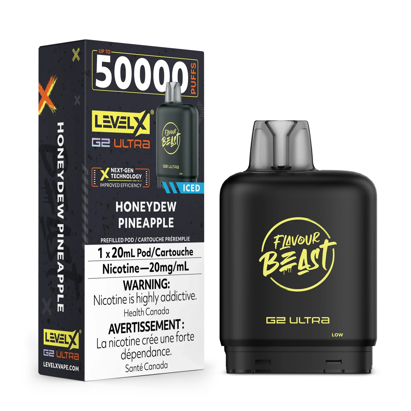 Level X 50k Pods Honeydew Pineapple*