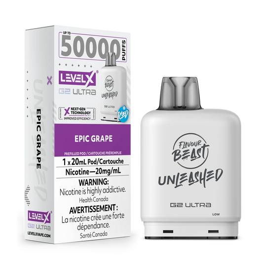 Level X 50k Pods Epic Grape