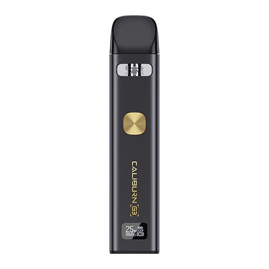 Caliburn G3 Midnight gold vaping device kit