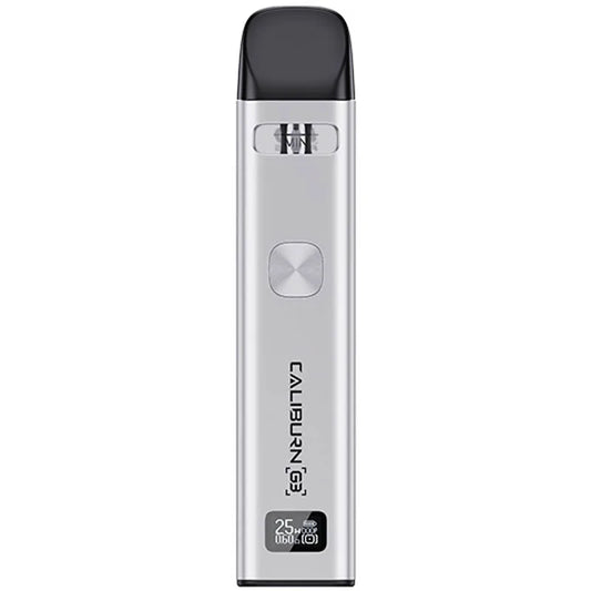 Caliburn G3 Silver vaping device kit