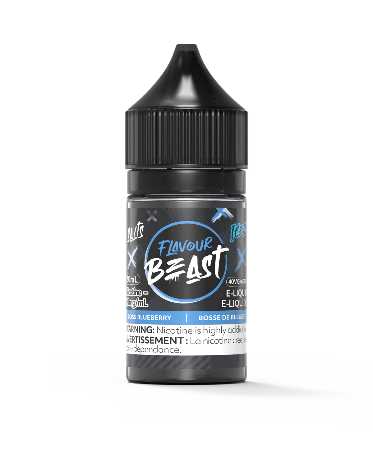 Flavour beast E liquid 20mg 30ml Boss Blueberry*