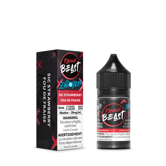 Flavour beast E liquid 20mg 30ml Sic strawberry*
