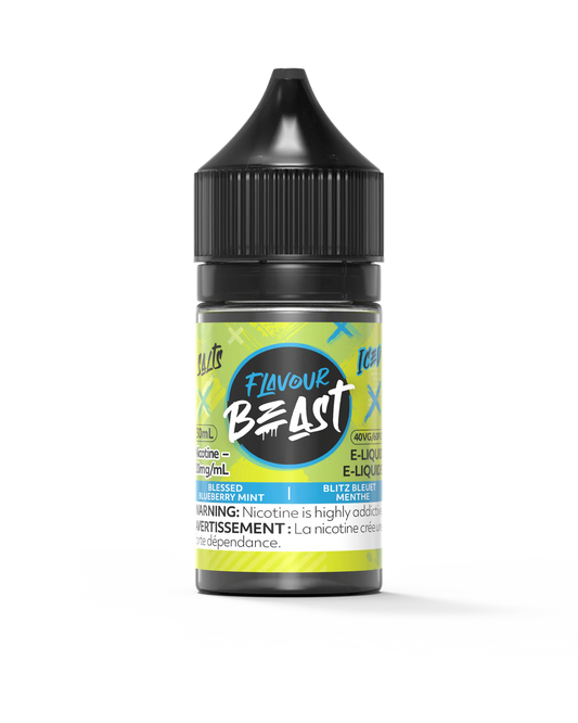 Flavour beast E liquid 10mg 30ml Blessed Blueberry Mint*