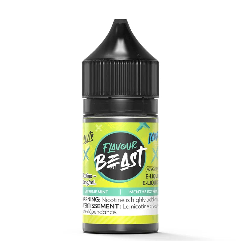 Flavour beast E liquid 10mg 30ml Extreme Mint (provincial tax)*