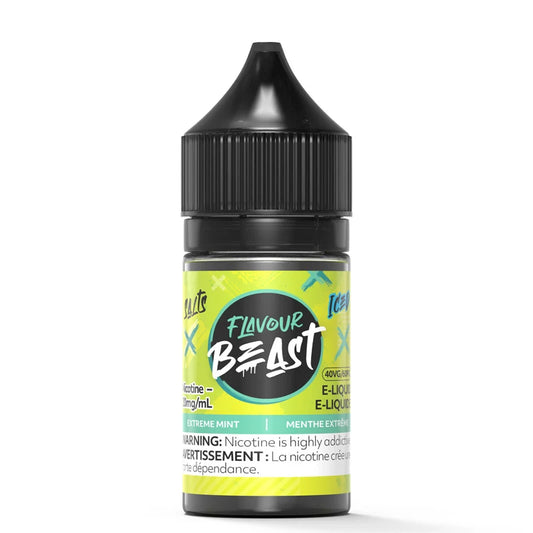 Flavour beast E liquid 10mg 30ml Extreme Mint (provincial tax)*