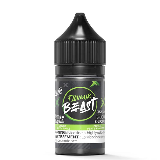 Flavour beast E liquid 10mg 30ml Gusto Green Apple*