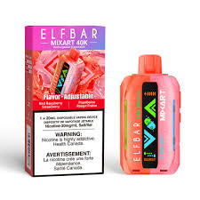 Elfbar Mixart 40k Red Raspberry Strawberry (provincial)